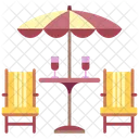 Patio Table Outdoor Icon