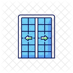 Patio doors  Icon