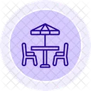 Patio Furniture Outdoor Icon