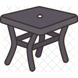 Patio Table  Icon