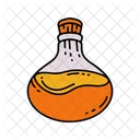 Pation Colored Outline Bottle Halloween Icon