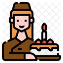 Woman Bakery Avatar Icon