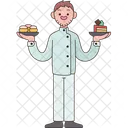 Patissier Chef Bakery Icon