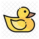 Patito Jugar Bano Icono