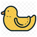 Patito De Goma Patito Juguete Icono