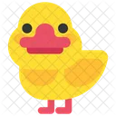 Pato Patito Mascota Icono