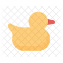 Pato de baño amarillo  Icono