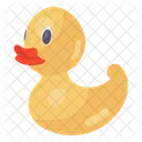 Pato Pato De Goma Juguete Para Ninos Icono