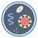 Patogeno Germen Virus Icon