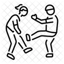 Patriarchat Missbrauch Angriff Symbol