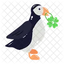 Patrick Bird Clover Bird Cute Bird Icon