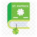 Patrick Book Irish Book Saint Book Icône