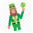Patricks Dance Leprechaun Dance Irish Dance Icon
