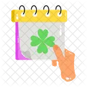 Calendar Patricks Day Patrick Date Icon
