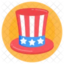 애국자 모자  아이콘