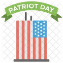Patriot Day Celebration Icon