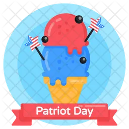 Patriot Ice Cream  Icon