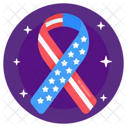 Patriot Ribbon  Icon