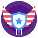 Patriot Wings Patriot Shield American Shield Icon