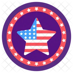Patriot Star Logo  Icon