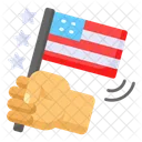 Patriota Patriotismo Estado Unido Ícone