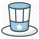 Patriotic Hat Icon