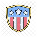 Patriotic shield  Icon