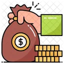 Patrocinador Investimento Startup Ícone