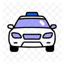 Patrol Car Security Law Icon