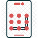 Patron De Bloqueo Contrasena Seguridad Icono