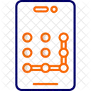 Patron De Bloqueo Contrasena Seguridad Icono
