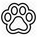 Patte de chat  Icône