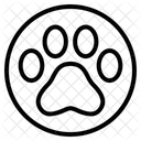 Patte de chat  Icône