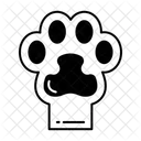 Patte de chat  Icône