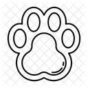 Patte De Chat Icône