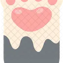 Patte De Chat Empreinte Patte Icône