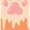 Patte de chat  Icône