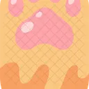 Patte de chat  Icône