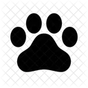 Patte Pointu Animal Icône