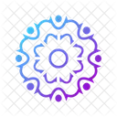Mandala Decoration Flower Icon