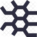 Pattern Seamless Hexagons Icon