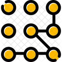 Pattern Lock Security Icon