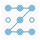 Pattern Lock Pin Icon
