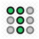 Pattern Lock Protection Icon