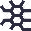 Pattern Seamless Hexagons Icon