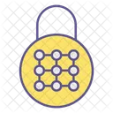 Pattern Lock Security Icon