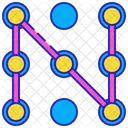 Pattern Lock Security Icon
