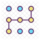 Pin Pattern Lock Pattern Icon