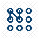 Pattern Lock Security  Icon