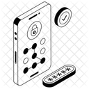Pattern Security Mobile Password Mobile Security Icon